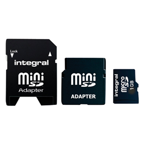 CARD MEMORIE TRANSFLASH MICRO-SD 1GB