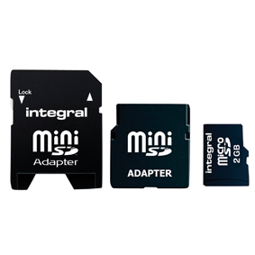 CARD MEMORIE TRANSFLASH MICRO SD 2GB